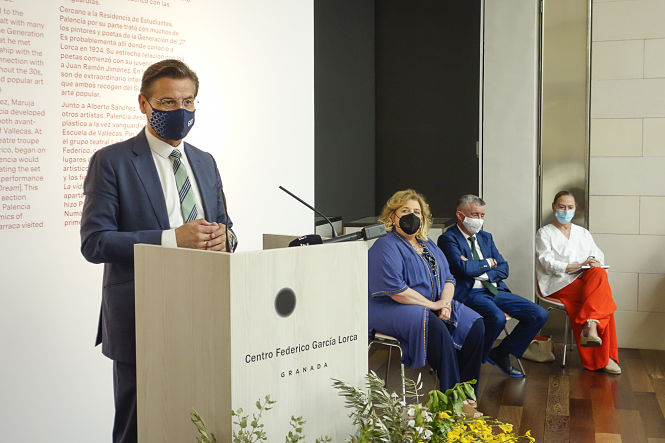 Inauguración de la expocisión (JAVIER ALGARRA / AYUNTAMIENTO)