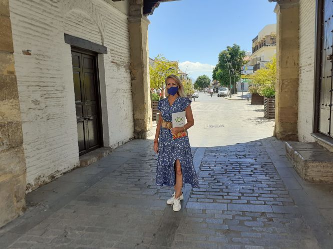 Concejal de VOX en el Ayuntamiento de Santa Fe, Silvia Enríquez (VOX)