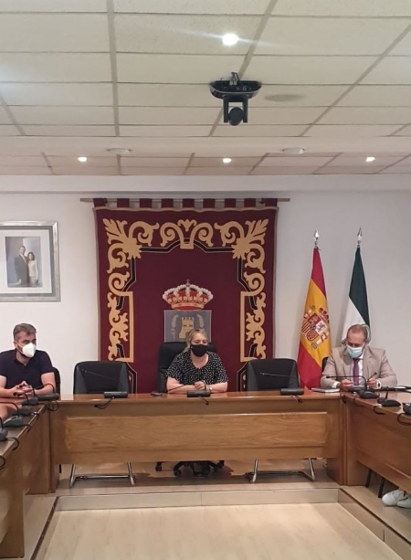 Imagen de la visita a Las Gabias (JUNTA) 