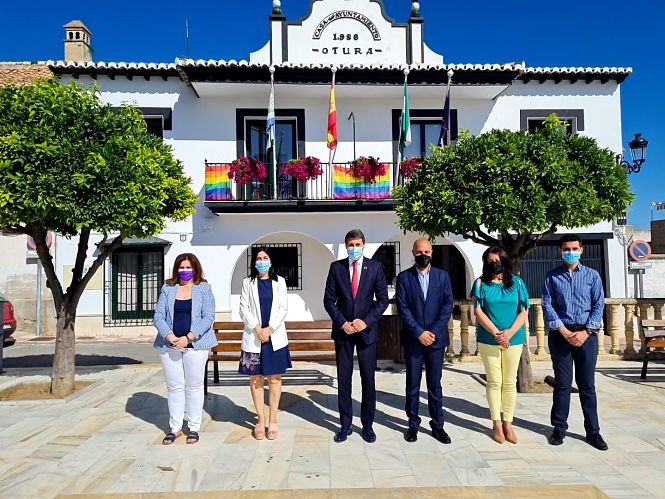 Imagen de la visita al Ayuntamiento de Otura (DELEGACIÓN DEL GOBIERNO) 