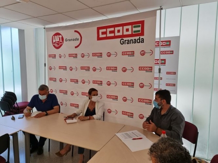 Reunión de Concha Insúa con los sindicatos (CIUDADANOS) 