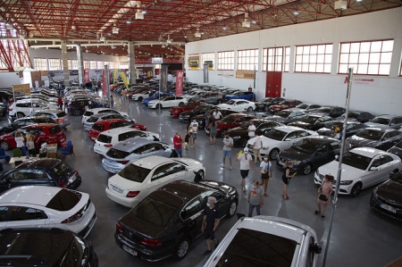 Imágenes del Salón del Vehículo de Ocasión celebrado este fin de semana en Fermasa.(FERMASA)