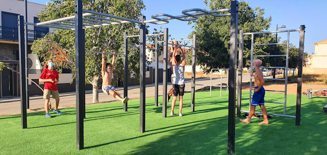 Parque de calistenia de Cúllar Vega (AYTO. CÚLLAR VEGA)