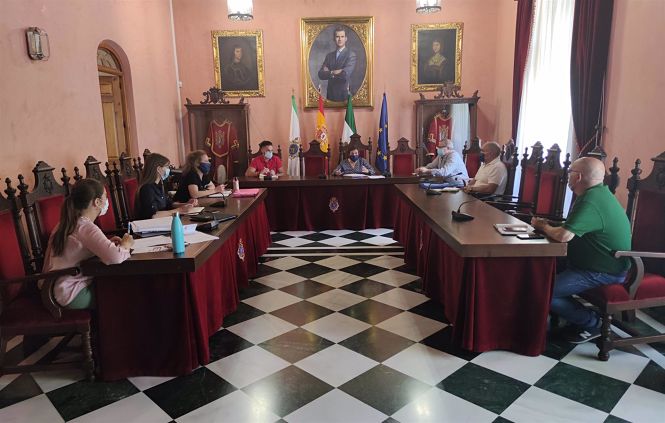 Equipo de gobierno local de Huéscar, de PP y Cs, en imagen de archivo (AYUNTAMIENTO)