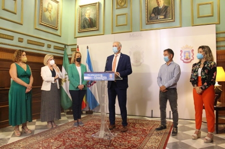 El Delegado de Igualdad, Manuel Montalvo ha visitado el Ayuntamiento de Motril (AYTO. MOTRIL)