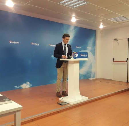El secretario general del PP de Granada, Jorge Saavedra, en una imagen de archivo (EUROPA PRESS - ARCHIVO)