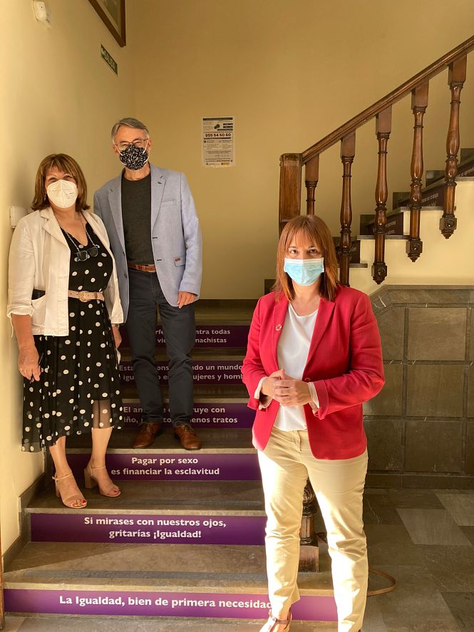 Imagen de la visita a Atarfe (DIPUTACIÓN) 