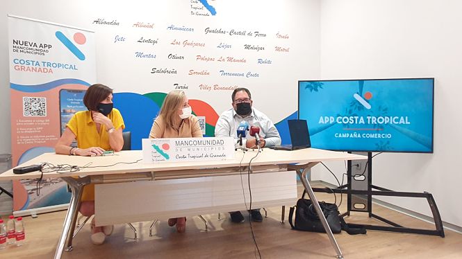 Imagen de la presentación de la APP (MDAD. COSTA TROPICAL) 