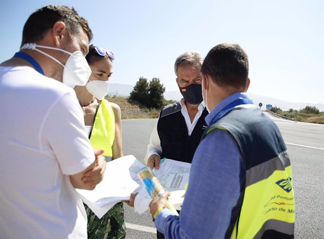 El puerto de Motril inicia las obras de un vial directo desde la autovía para mercancías de grandes dimensiones (PUERTO DE MOTRIL) 