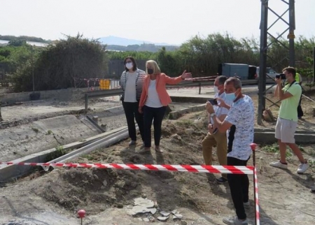 Imagen de la visita al canal (JUNTA)