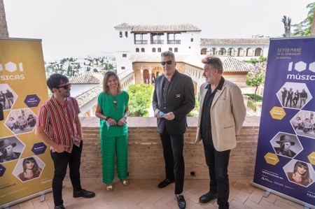 Acto de presentación de la programacion de la iniciativa cultural `Septiembre en el Generalife` (PATRONATO DE LA ALHAMBRA) 