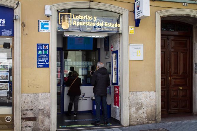 Administración de Lotería en Valladolid (EUROPA PRESS) 