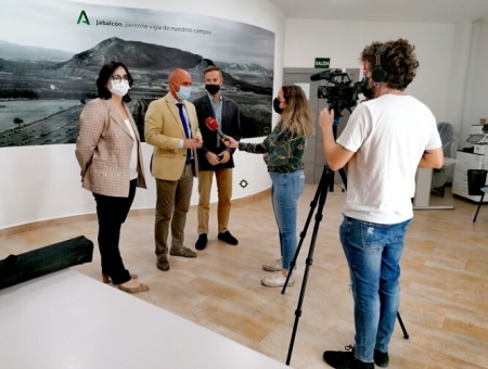 Imagen de la visita a la Oficina Comarcal agraria de Baza (JUNTA)