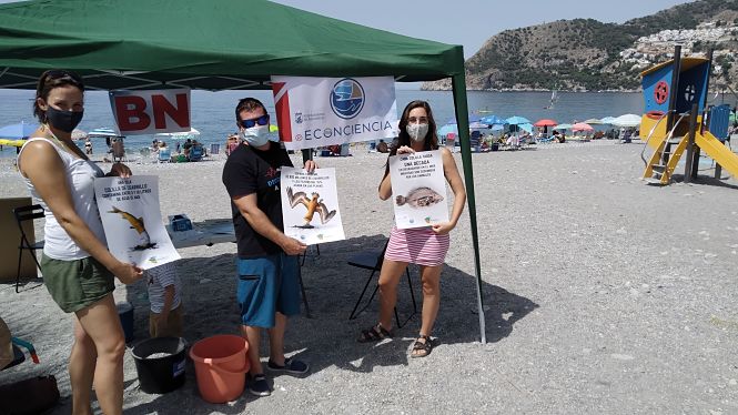 `Enconciencia` en la Playa de La Herradura (AYTO. ALMÑÉCAR)