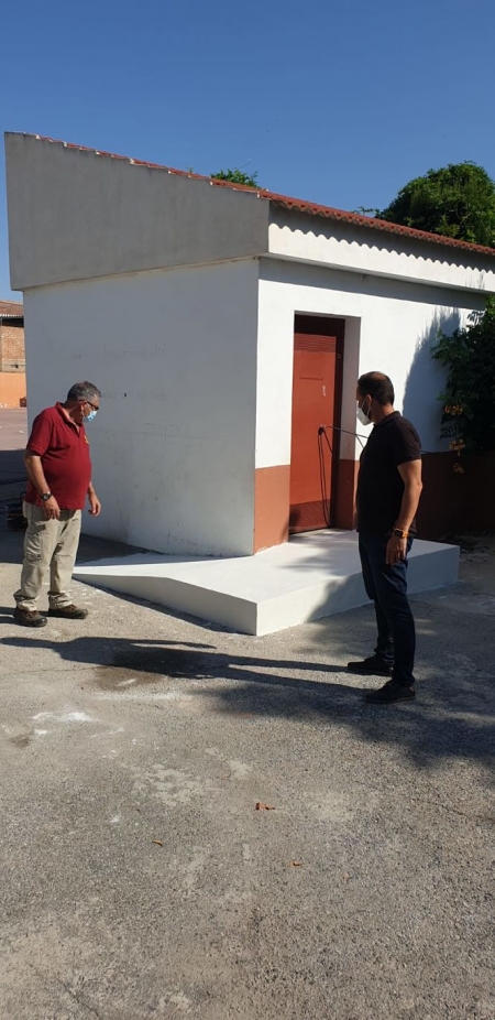 Imagen de una de las obras (AYTO. ARMILLA)