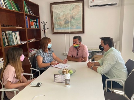 Imagen de la visita al Ayuntamiento de Salar (AYTO. SALAR)