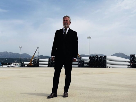 El presidente de la Autoridad Portuaria de Motril, José García Fuentes (PUERTO DE MOTRIL) 