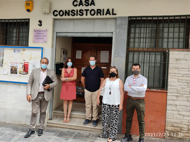 Imagen de la visita a Cájar (JUNTA) 