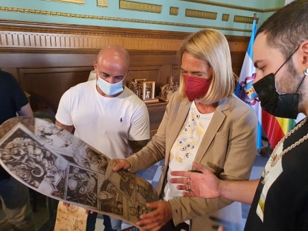 Daniel Prados ha sido recibido en el Ayuntamiento de Motril (AYTO. MOTRIL)