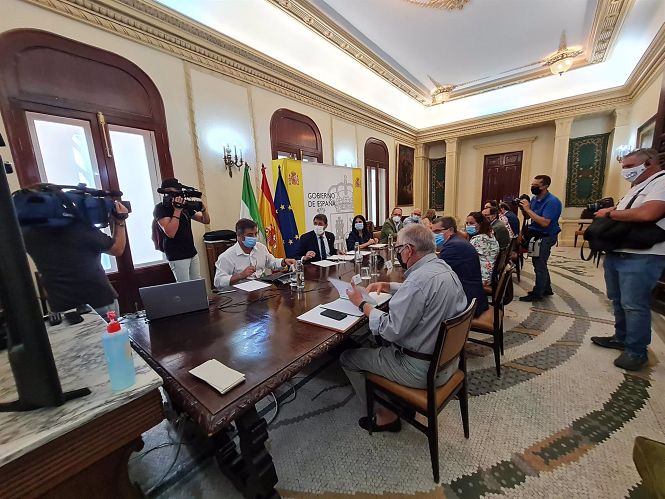 Reunión de la Comisión Mixta para el seguimiento de las conducciones de la presa de Rules-Béznar (DELEGACIÓN DEL GOBIERNO EN ANDALUCÍA) 