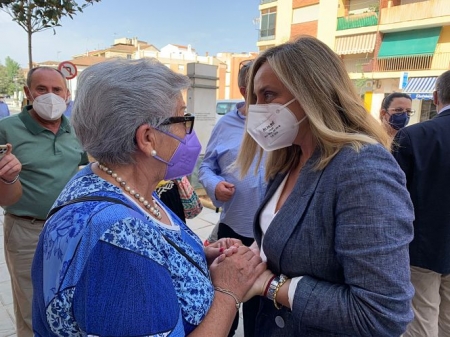 Visita de Marifrán Carazo a Guadix (JUNTA) 