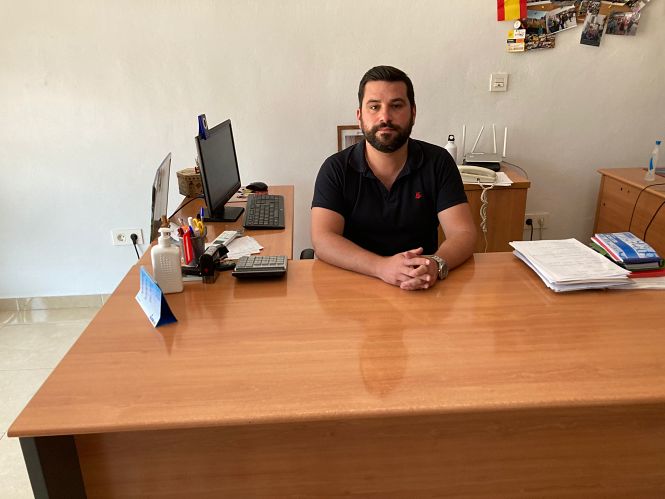 El portavoz de VOX en el Ayuntamiento de Pinos Puente, Antonio Duarte (VOX) 