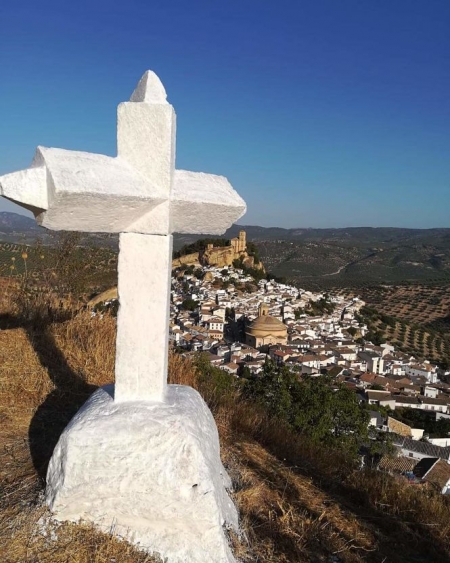 Uno de los enclaves que han sido encalados (AYTO. MONTEFRÍO) 