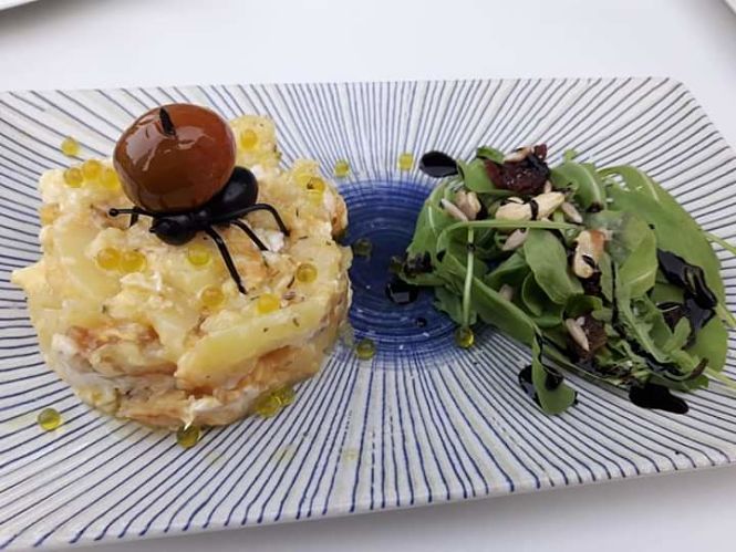 Uno de los platos elaborados para `Saborea Monachil` (AYTO. MONACHIL)