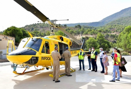 Visita de la Junta al Cedefo de Sierra Nevada (JUNTA)