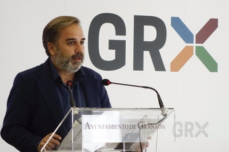 El portavoz del equipo de gobierno en el Ayuntamiento de Granada, Jacobo Calvo, en rueda de prensa (AYUNTAMIENTO DE GRANADA) El portavoz del equipo de gobierno en el Ayuntamiento de Granada, Jacobo Calvo, en rueda de prensa (AYUNTAMIENTO DE GRANADA)
