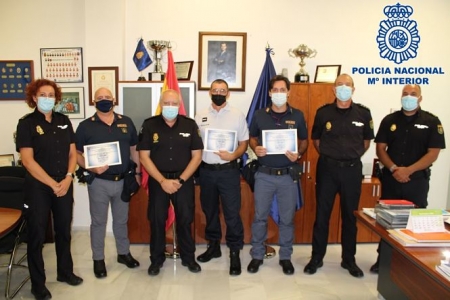 Acto de despedida de los policías de Italia y Francia (POLICÍA NACIONAL) Acto de despedida de los policías de Italia y Francia (POLICÍA NACIONAL)