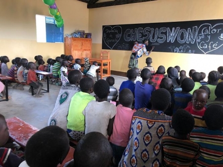 Imagen de una de las escuelas (ASOCIACION CALOR Y CAFÉ) 