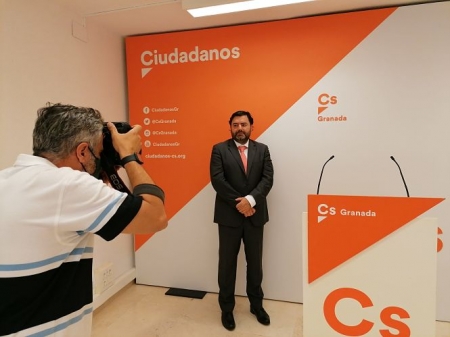 El coordinador provincial de CS, Joaquín López-Sidro (CS) El coordinador provincial de CS, Joaquín López-Sidro (CS)