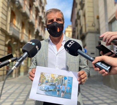 El portavoz del PP en el Ayuntamiento de Granada, César Díaz (PP) 