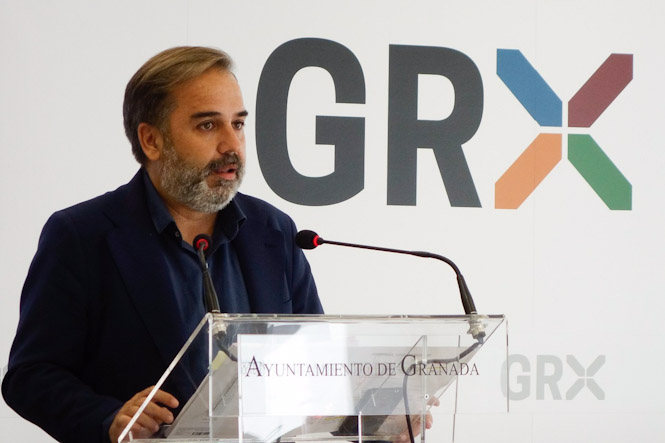 El portavoz del equipo de gobierno en el Ayuntamiento de Granada, Jacobo Calvo, en una imagen de archivo (AYUNTAMIENTO DE GRANADA)