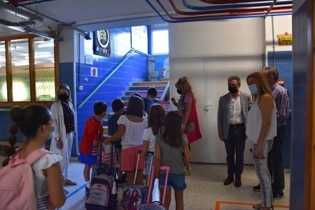 Inicio del curso en el CEIP Jabalcón )AYTO. BAZA)