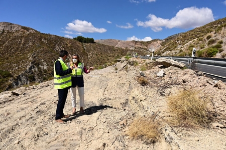 La Consejera de Fomento ha visitado las obras (JUNTA)