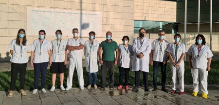 Imagen de los investigadores granadinos (HUSC) Imagen de los investigadores granadinos (HUSC)