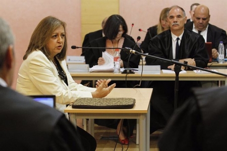 La exdirectora del Patronato de la Alhambra, María del Mar Villafranca, declaró como testigo en el juicio del llamado `caso Alhambra` (EUROPA PRESS)