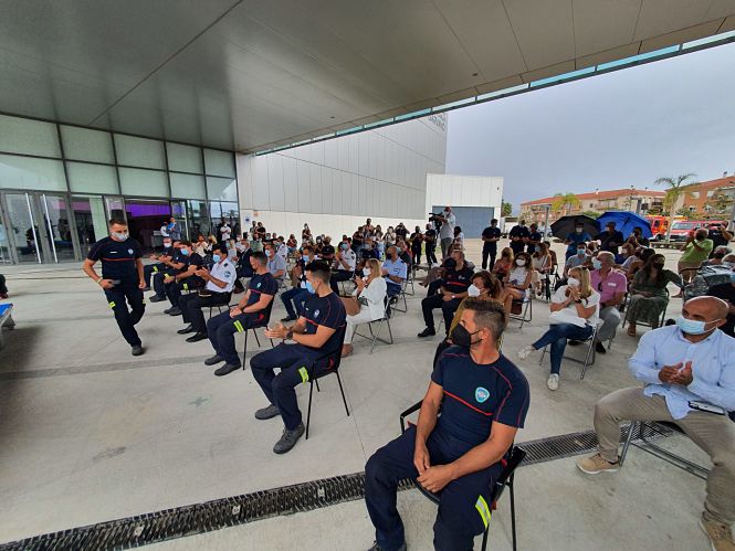 Toma de posesión de los nuevos bomberos (AYTO. MOTRIL)