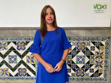 Mónica Rodríguez Gallego, concejal de VOX Granada (VOX) Mónica Rodríguez Gallego, concejal de VOX Granada (VOX)