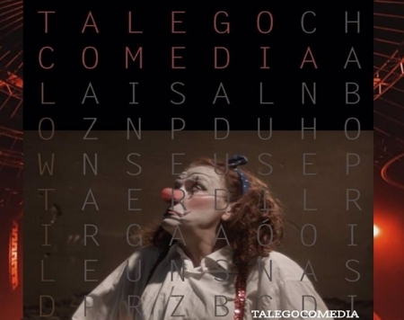 Cartel de la performance `Talegocomedia` (MADRE CORAJE) 