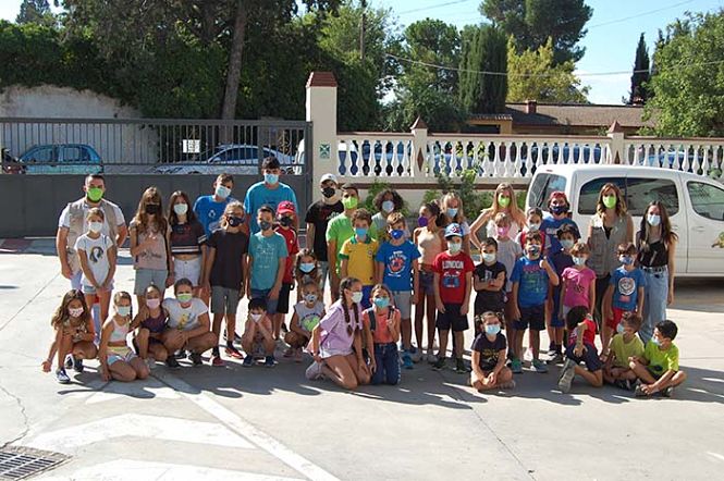 Inicio del aula de la naturaleza (AYTO. ALBOLOTE)