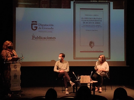 Imagen de la presentación del libro (DIPUTACIÓN)