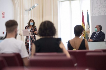 Carmen Crespo, en imagen de archivo en Granada (JUNTA DE ANDALUCÍA) 