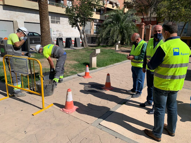 Limpieza de imbornales en Maracena (AYTO. MARACENA)