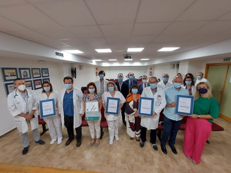 Entrega de la certificación (JUNTA DE ANDALUCÍA) 