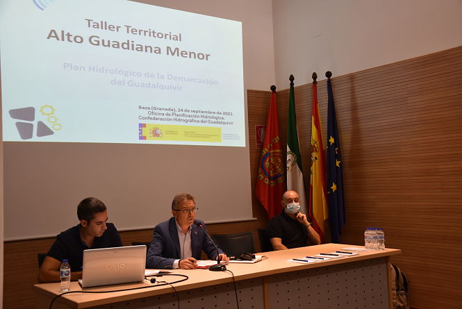 Mesa inaugural del. Taller (AYTO. BAZA) 