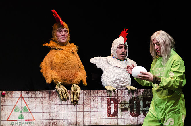 Actuación de la compañía Yllana (TEATRO HUMOR SANTA FE) 