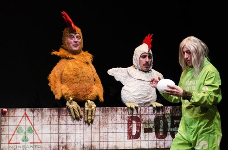 Actuación de la compañía Yllana (TEATRO HUMOR SANTA FE) 